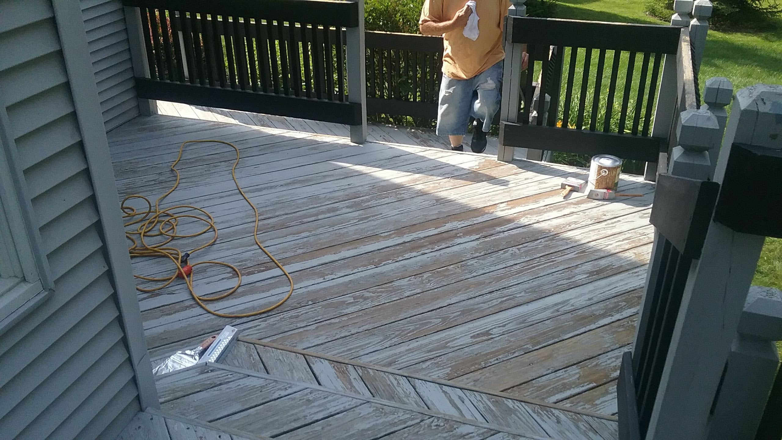 Deck Contractor, deck painting