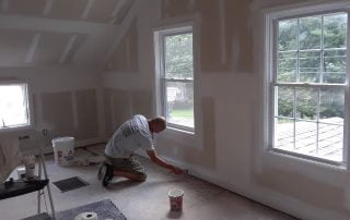 painting a room